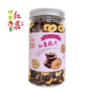 台灣和樂 紅棗脆片250g/罐
